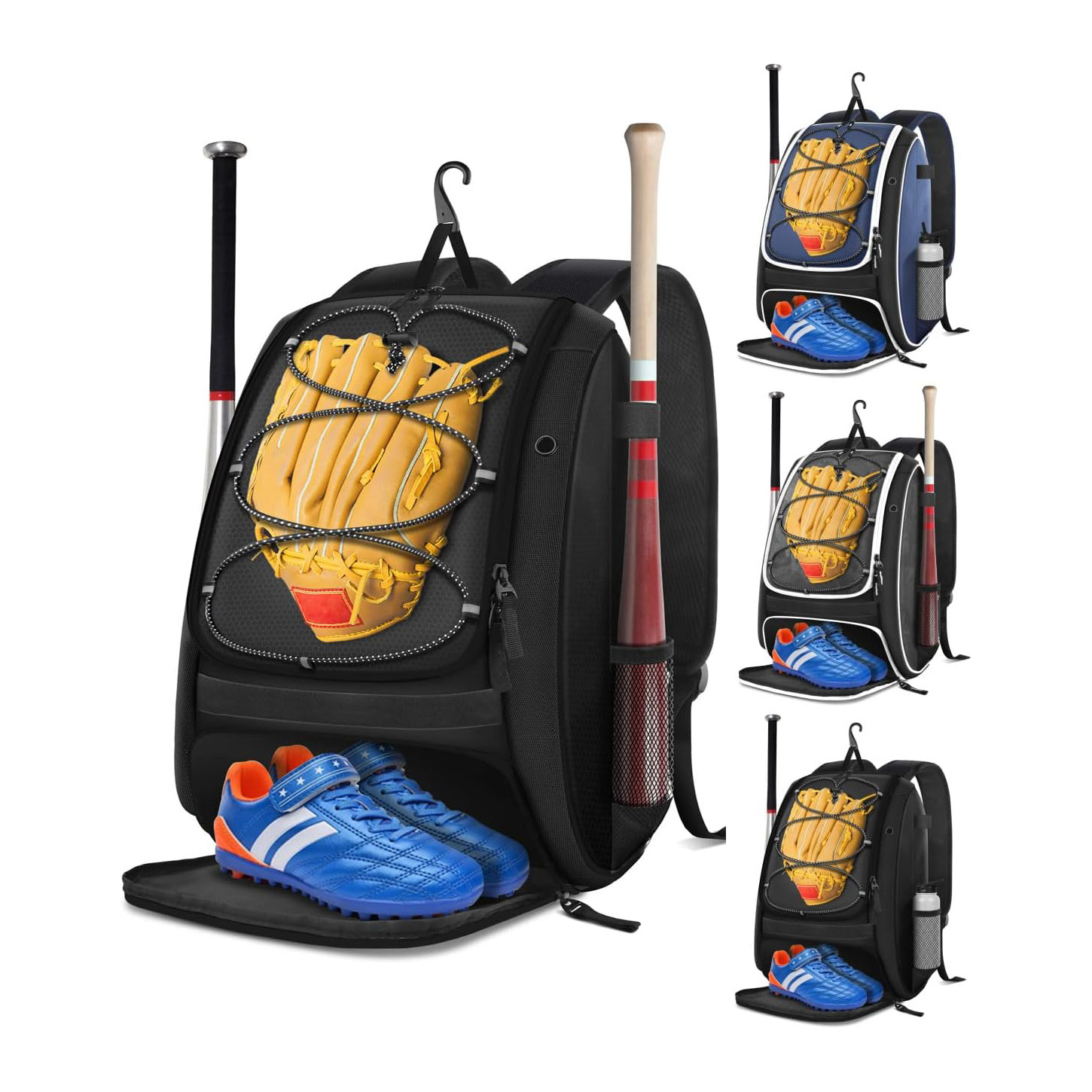 Baseball Kit backpack Custom Outer Workout Softball Rolling kit sports Equipment Large Gear Baseball bag