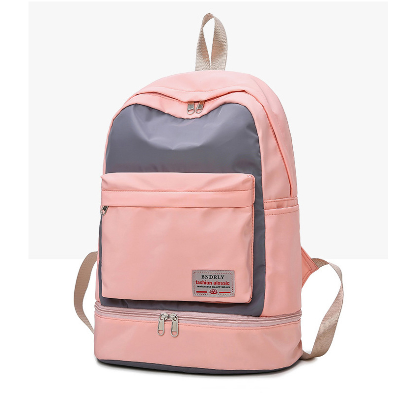 Fitness Bag Swimming Bag Wet-Dry Separation Men's and Women's Sports Travel Yoga Hot Spring Waterproof Backpack