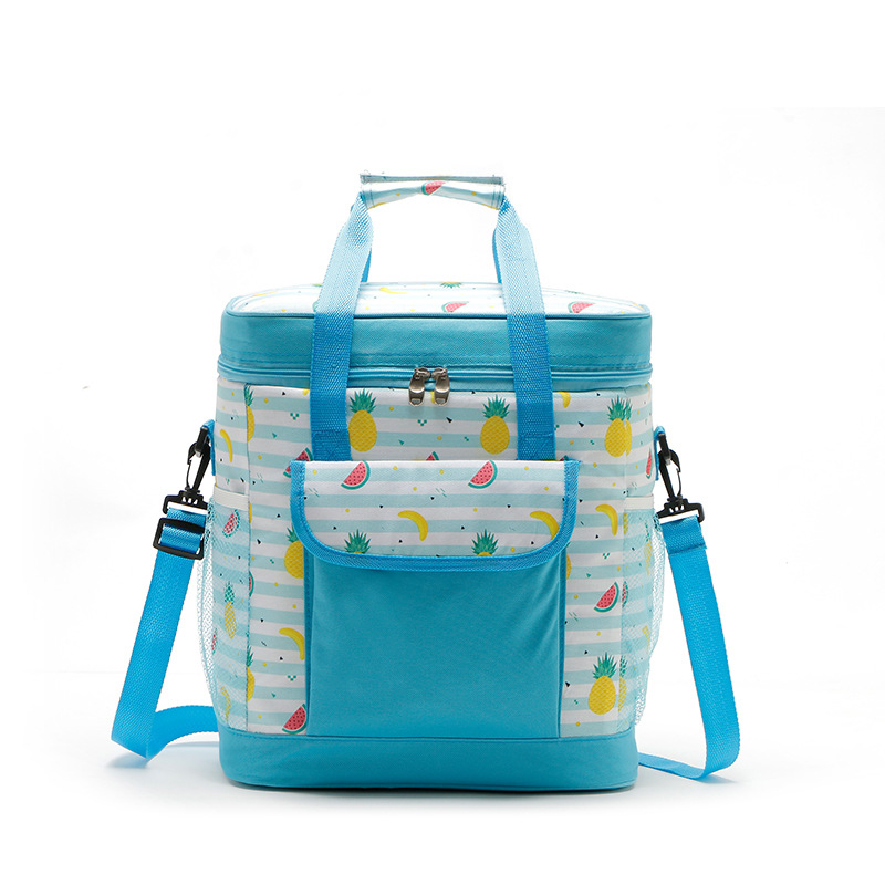 High Quality Cartoon Thermal Lunch Bags For School Kids Portable Ice Cooler Bag With Custom Logo Beach Tote Picnic Bag