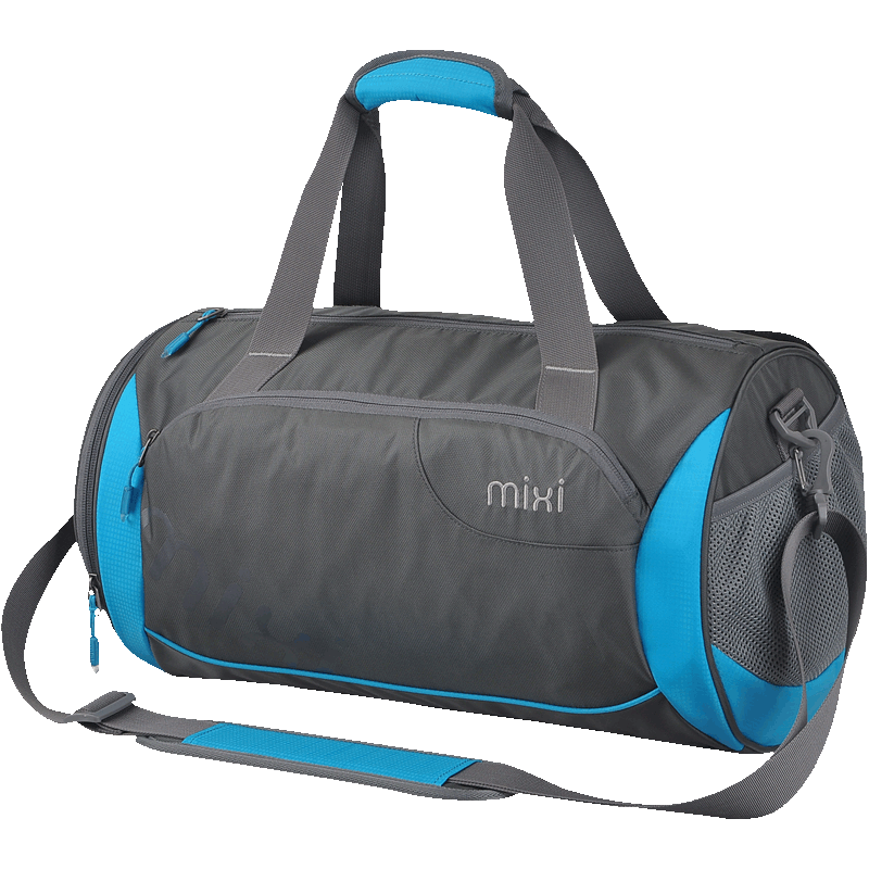 Waterproof Duffel Travel Bag Durable Polyester Fitness Gym Sport Bag with Shoes Pocket Tote Shoulder Yoga Sports Bag
